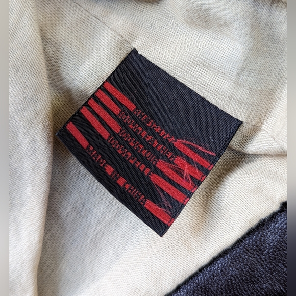 Anthropologie Leather Biker Jacket S Brown y2k - Picture 5 of 5